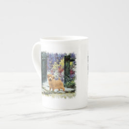 Caneca De Porcelana Presentes de Arte Norfolk Terrier