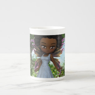 Caneca De Porcelana Princesa da fada de Lil