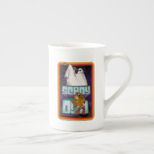 Caneca De Porcelana Procura do fantasma de Scooby-Doo   desgrenhado &