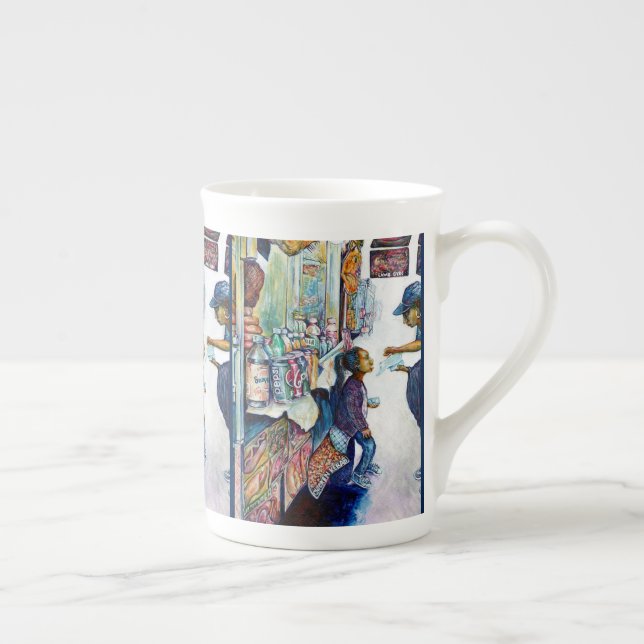 Caneca De Porcelana Produz a esperança (Direita)