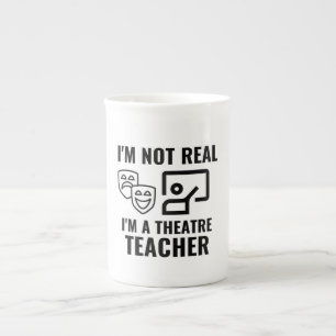 Caneca De Porcelana Professor de teatro real