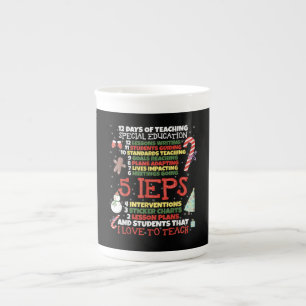 Caneca De Porcelana Professora de Educação Especial Engraçado da Escol