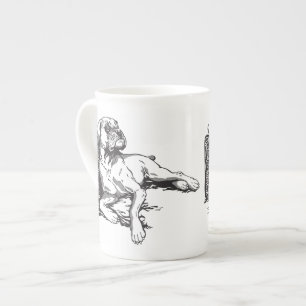 Caneca De Porcelana pugilista