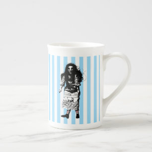 CANECA DE PORCELANA QUALQUER COR DE JORNAL DE BARRAS