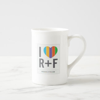 Caneca De Porcelana R extravagante+Caneca do amor de F