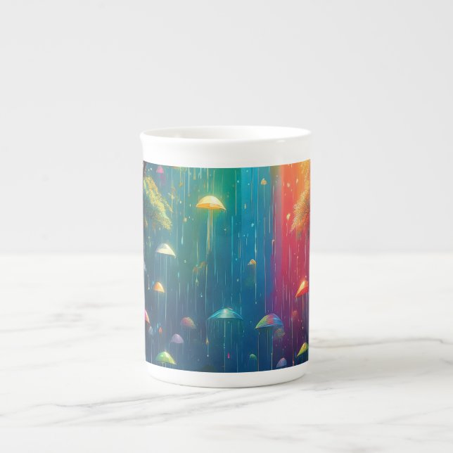 Caneca De Porcelana Rainbow Fantasy (Frente)