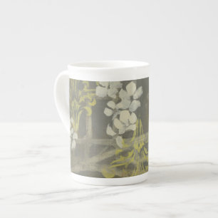 Caneca De Porcelana Ramificação de Flor I Padrão