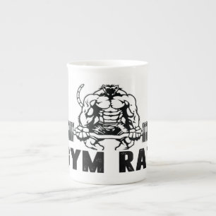 Caneca De Porcelana Rato de Ginásio