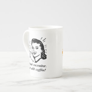 Caneca De Porcelana Recruta imediato