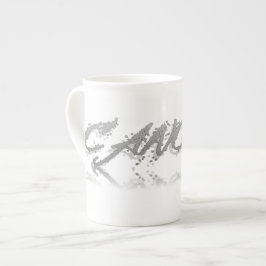 Caneca De Porcelana Reflexão do cancer
