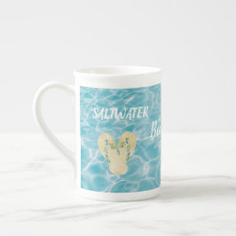 Caneca De Porcelana Reflexões sobre Piscinas Aquáticas de Saltwater Be