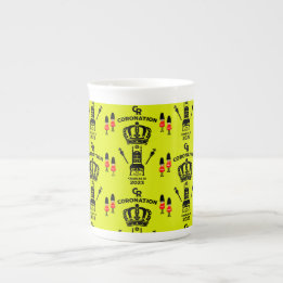 Caneca De Porcelana Rei Charles III Coronação Comemorativa Souvenir