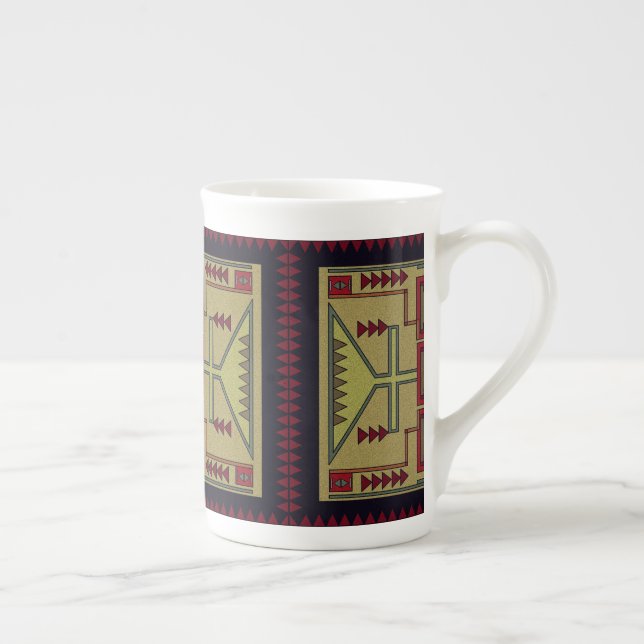 Caneca De Porcelana Retro Sudoeste (Direita)