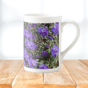 Caneca De Porcelana Rhododendron Blooms Floral
