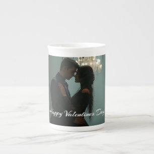 Caneca De Porcelana Romance no Rose Hall no Dia dos Namorados