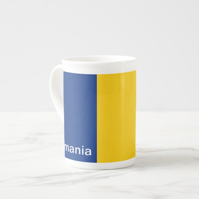 CANECA DE PORCELANA ROMANIA (Frente Esquerda)