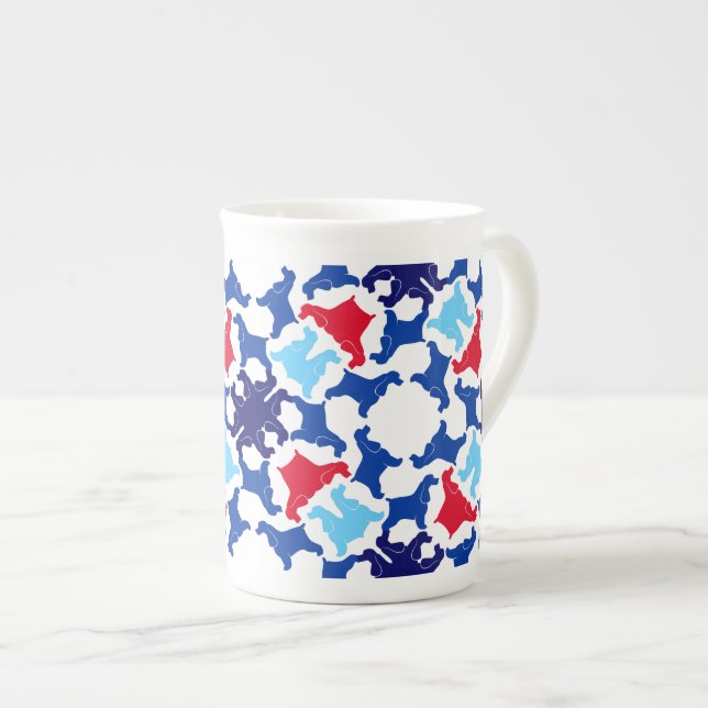 Caneca De Porcelana sabonete inglês (Frente Esquerda)