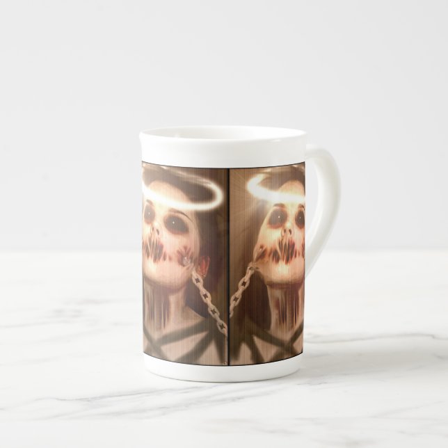 Caneca De Porcelana Salvador Pessoal de Falln (Frente Esquerda)