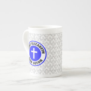 Caneca De Porcelana Santo Elizabeth Ann Seton