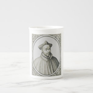Caneca De Porcelana Santo Inácio de Loyola Fundador dos Jesuítas