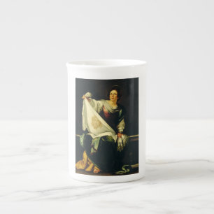 Caneca De Porcelana Santo Veronica por Bernardo Strozzi