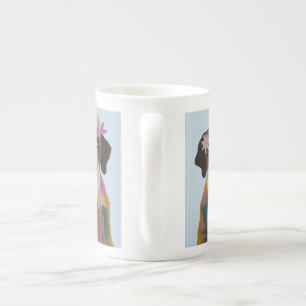 Caneca De Porcelana São Bernardo Hippie