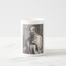 Caneca De Porcelana São Mateus o Evangelista - Reprodução de Arte Fina