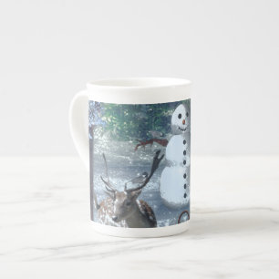 Caneca De Porcelana Saudações de inverno