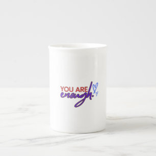 Caneca De Porcelana Seja corajoso