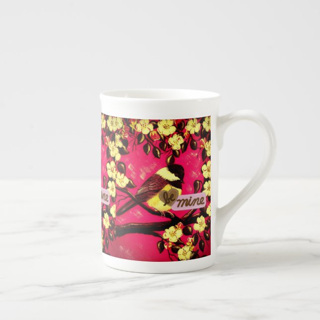 Caneca De Porcelana Seja minha taça de frango (Direita)