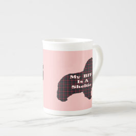 Caneca De Porcelana Sheltie BFF Gifts