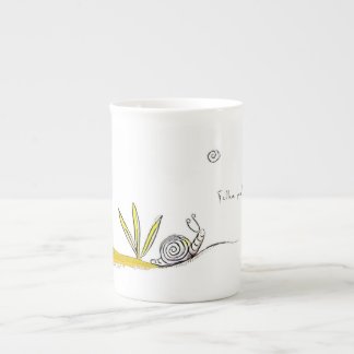 Caneca De Porcelana Siga seus sonhos