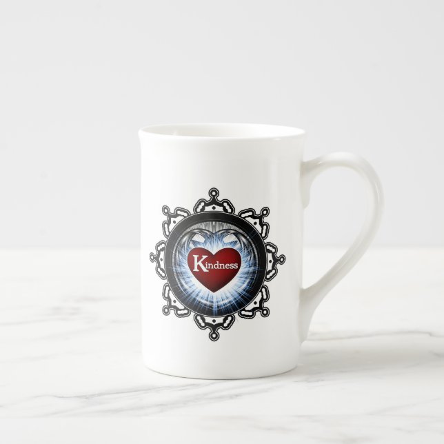 Caneca De Porcelana Símbolo de bondade (Direita)