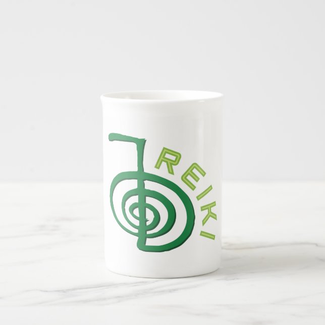 Caneca De Porcelana Símbolo Reiki (Frente)