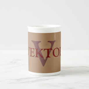 Caneca De Porcelana simples e mínimo adicione seu nome PADRINHOS DE CA