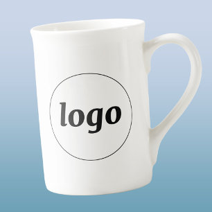 Caneca De Porcelana Simples Marca de Logotipo Promocional Empresarial
