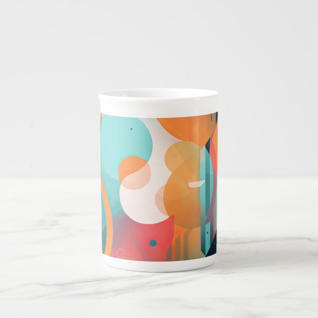 Caneca De Porcelana simplistic design coffee mug  (Frente)