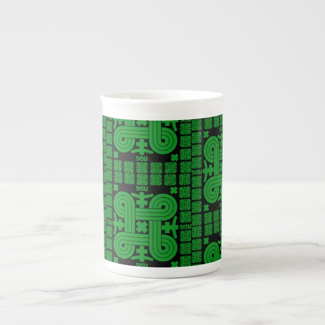Caneca De Porcelana Sisu Art Finlandês (Frente)