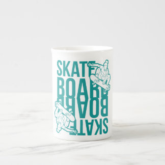 Caneca De Porcelana skateboard 