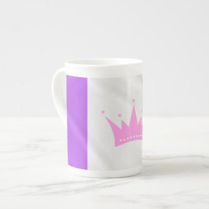 Caneca De Porcelana SlipperyJoe Arrastar orgulho bandeira azul roxa co