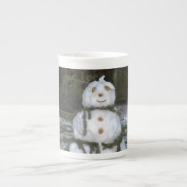 Caneca De Porcelana Snownan Vestiu Osso China Mug