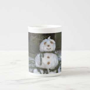 Caneca De Porcelana Snownan Vestiu Osso China Mug