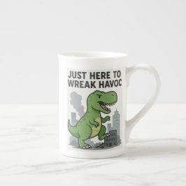 Caneca De Porcelana Só Aqui Para Quebrar O Havoc
