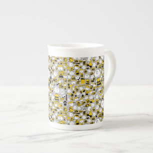 Caneca De Porcelana Sou o Charlie Brown Pattern