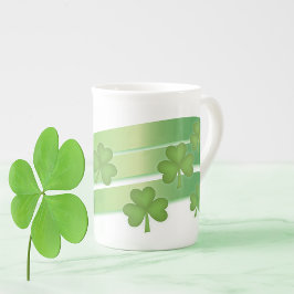 Caneca De Porcelana Stripes de Shamrock