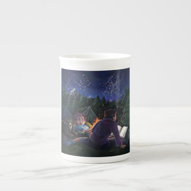 Caneca De Porcelana Summer Knights (Frente)