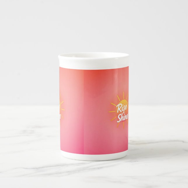 Caneca De Porcelana Sunrise Serenity (Frente)