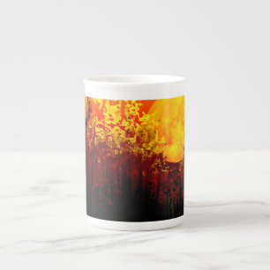 Caneca De Porcelana Sunset de alta qualidade