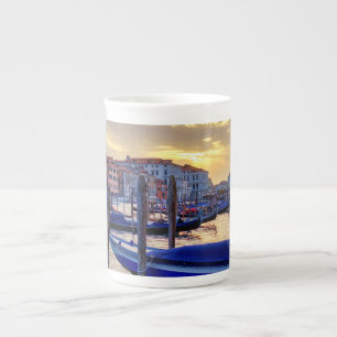 Caneca De Porcelana Sunset no Canal Grande