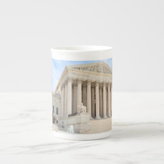 Caneca De Porcelana Supremo Tribunal dos EUA (Frente)